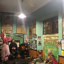 Flamenco in El Pasaje