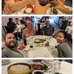 Early Chinese New Year dinner