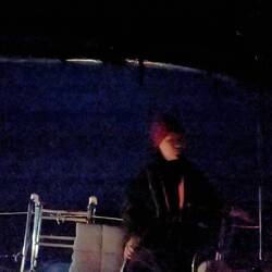 Night sailing!