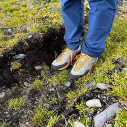 Der MAN hat ein Loch gegraben