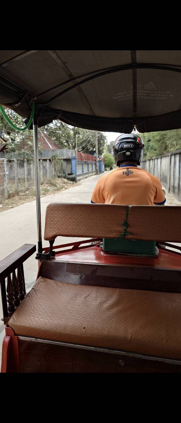 Los geht's per Tuk Tuk