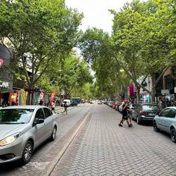 Alleebeispiel, in der Innenstadt eher düsterer