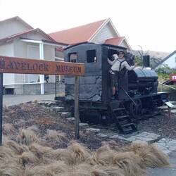 picture for his model train loving uncle