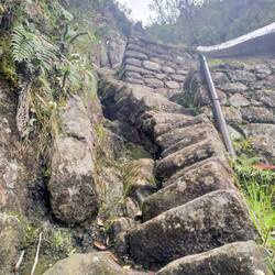 Das war meine Lieblingsstelle - freischwebende Treppen