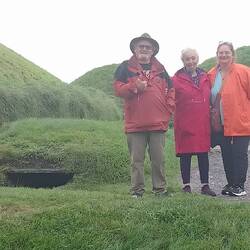 Matina Scanlon, Jon's Aunty, sheltered us in Dublin, with her adult children