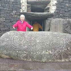 We even got to go into the buriel chamber!