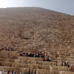 Truley incredible, each of these huge pillars brought, shaped and put together to creat this!!