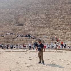 Dad lookin good at the Giza Pyramids 2023