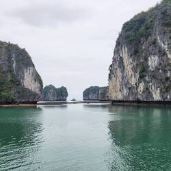 Endless Island beauty. Impressive undercutting into the rock bottom by ocean