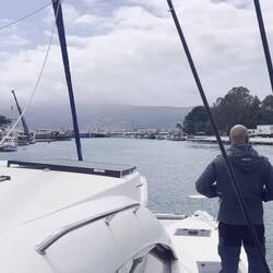 Warteraum vor der Brücke von Lefkas