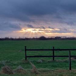 Morgens ein Silberstreif am Horizont!