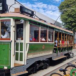Hop on Hop of Tram in Christchurch