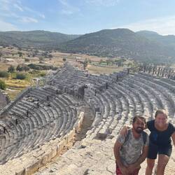 Das Amphitheater von Patara