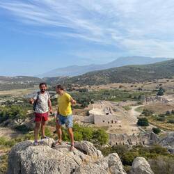 Von hier hatten wir den besten Blick