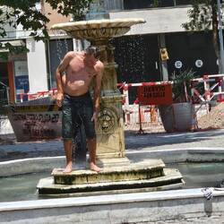 Es ist so heiß in der Stadt