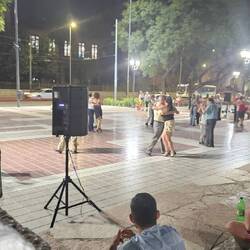 Tango einfach so auf der Straße