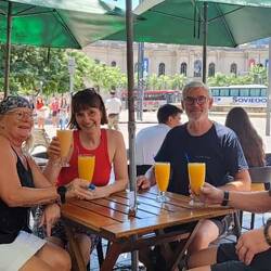 und wieder seelenverwandte reisende Segler getroffen