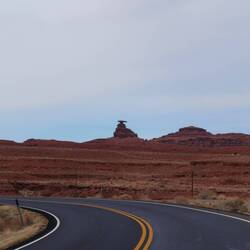 Der Mexican Hat, nach dem der Ort benannt ist.