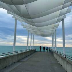 Steg in den 'Himmel'