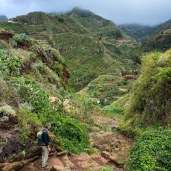 Zuerst geht es abwärts.