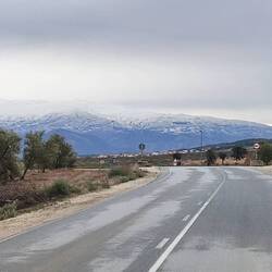 Schnee in der Sierra Nevada❄️......