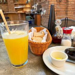 frisch gepresster Orangensaft