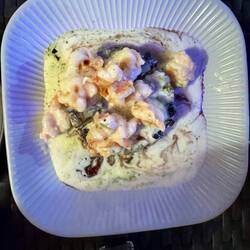 😋😋😋Vorspeise Portobello mit Shrimps