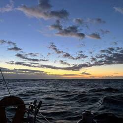 Sunrise somewhere off Gisborne