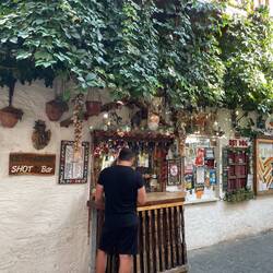 In den Gassen von dem wunderschönen Ort Kas