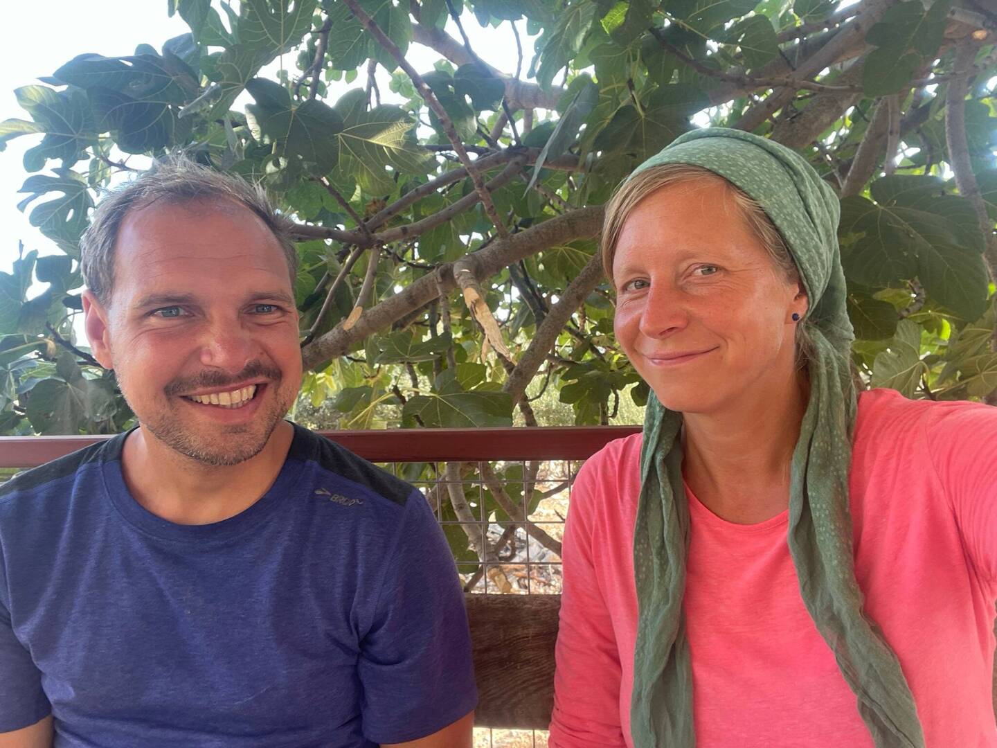 Pause bei den Ziegen