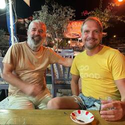 Fisch beim selbsternannten besten Koch des Mittelmeeres - Hassan