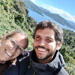 Endlich angekommen auf der Südinsel, bei Picton.