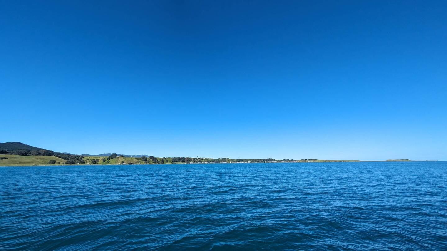 Leaving Waihau Bay
