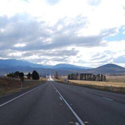 Monaro Hwy looking toward Canberra