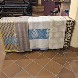 Blankets with patterns