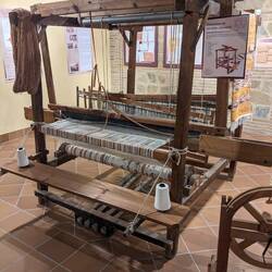 Looms like we have seen still being used in Mexico and central america