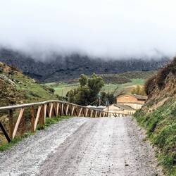 No rain where we were