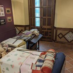 Blankets were made here too