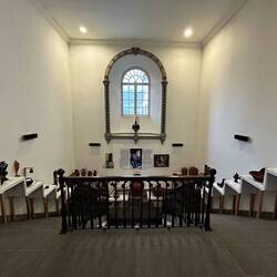 in einer alten Herrschaftsvilla