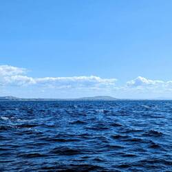 Sailing past Pukehina