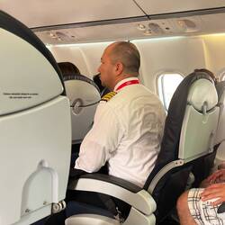 Erster Teststart mit Autopilot.. zur Sicherheit kann er über da Handy eingreifen