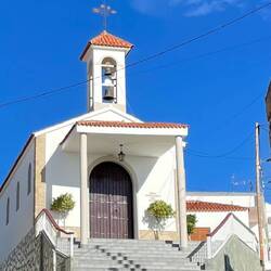 Geschlossene Kirche in Las Manchas