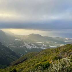 Blick auf Buenavista und Los Silos