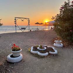 Ausblick vom Zelt aus