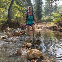 Auch mal durch Flüsse