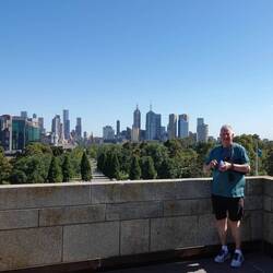 Bob Top of Shrine of Remembrance