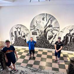 Vor dem Tango-Museum