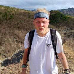 Tough hike