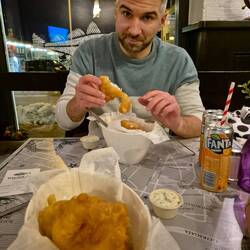 1 Portion Fish'n Chips für ~25€ 🤑