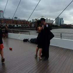 Die Tangotänzerinnen interessiert es jedenfalls nicht.